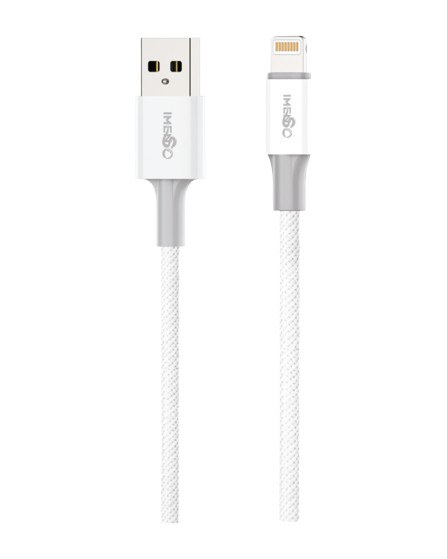 Cabo Carga Rápida USB P/Lightning 2.4A Super Resistente 1M