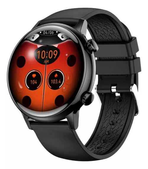 Smartwatch IMENSO IMS-758: Elegância, Tela HD AMOLED 1.1”, Monitoramento Cardíaco e Assistente de Voz