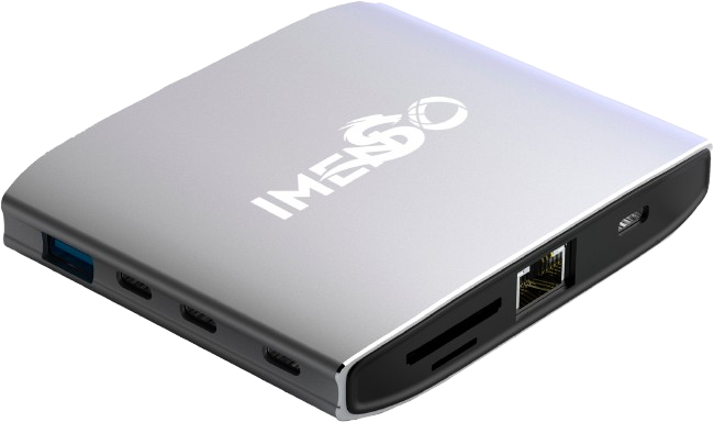 Hub Dockstation USB-C GSE: 14 portas, 5 Gbps, compatível com Macbook, Dell, HDMI, SD e mais. Compacto e versátil
