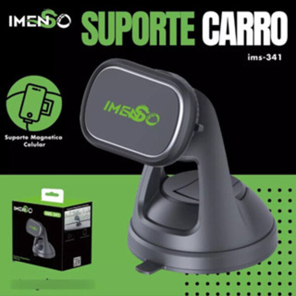 Suporte Magnético Veicular IMS-341 Alta Resistência e Instalação Fácil para Dispositivos Móveis