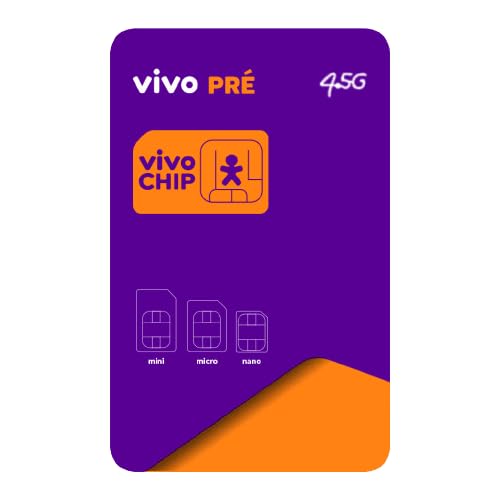Cartão SIM - Chip da Operadora Vivo