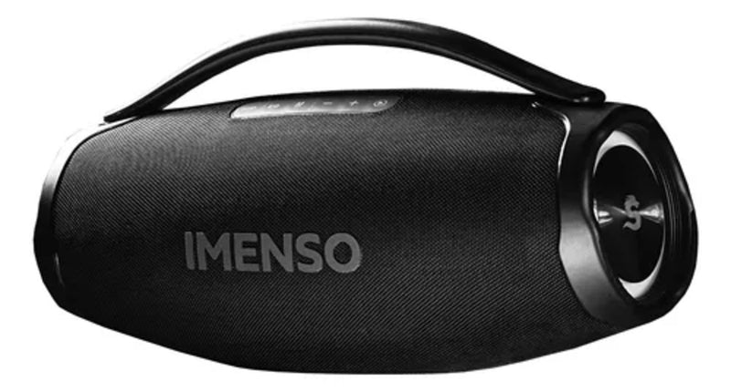 IMENSO IMS-X69 CAIXA DE SOM 60W LUZES RGB COM 2 MICRO C/ FIO