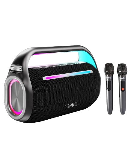 Caixa de Som Bluetooth X40 PRO: 120W, Graves Profundos, Luzes RGB, IPX4, e 2 Microfones Sem Fio. Perfeita para festas!