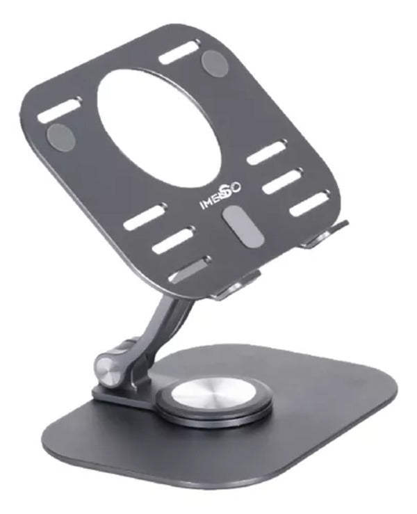 Suporte de Mesa IMS-354 Imenso com Ângulo Ajustável e Rotação de 360° para Dispositivos Móveis
