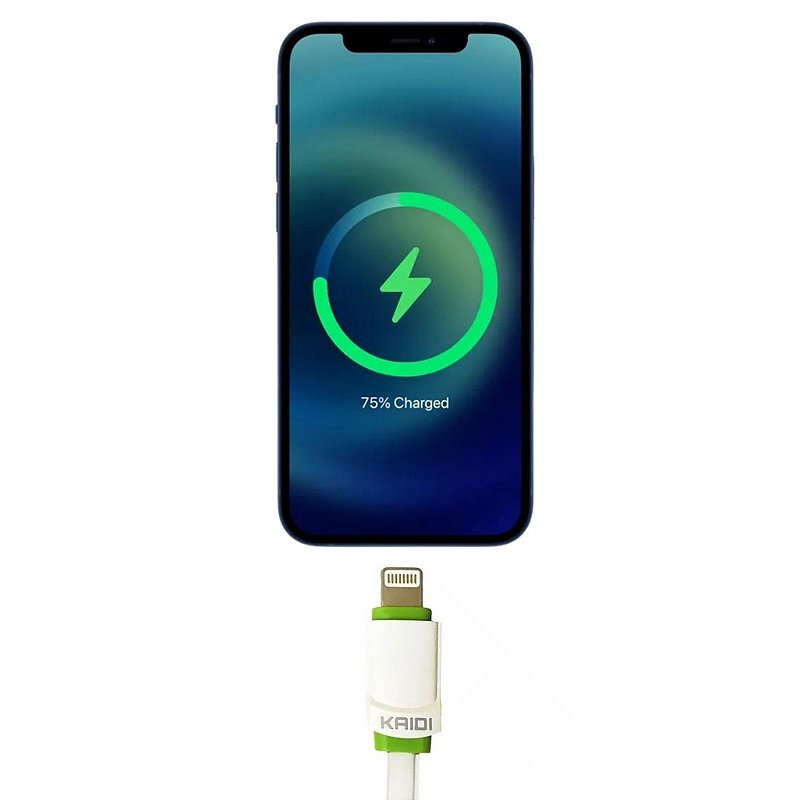 Cabo USB de Dados Kaidi Tipo IOS/Iphone/Lightning - KD-307- 1 Metro