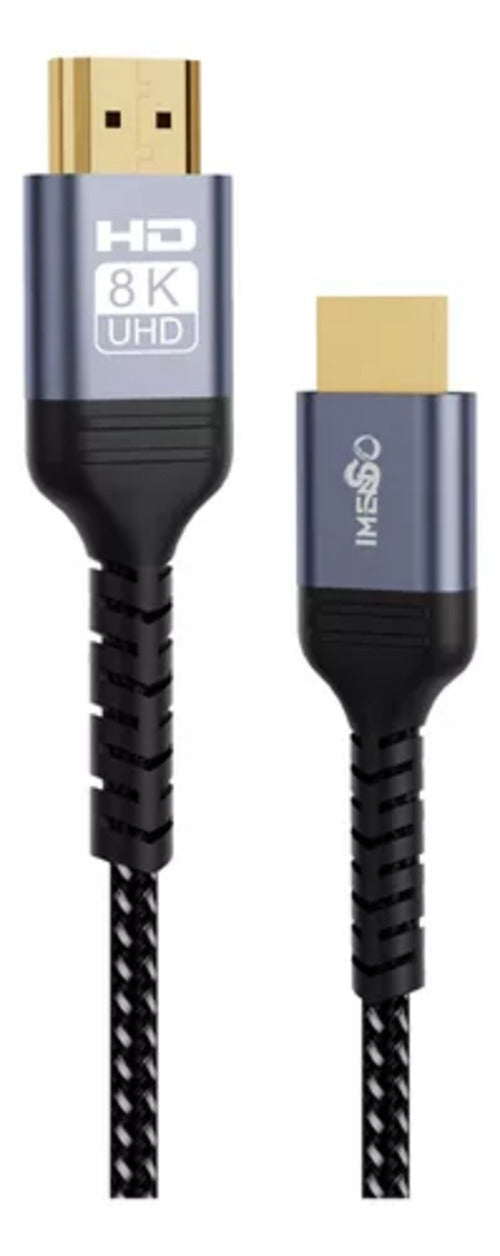 Cabo HDMI Full HD 4K 3D Audio Alta Qualidade 3M Imenso
