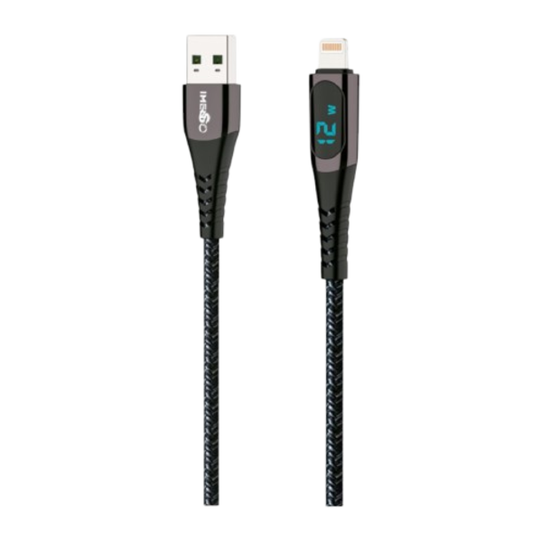 Cabo Carga Rápida USB Lightning 2.4A 2M Alta Resistência