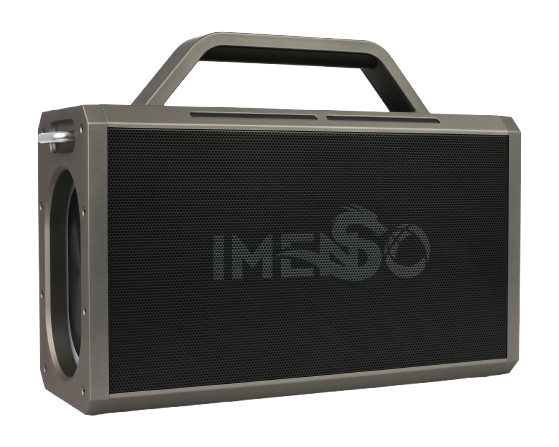 Caixa De Som Imenso X54 160w 24000mah Ipx4 Rgb C/ 2 Mic