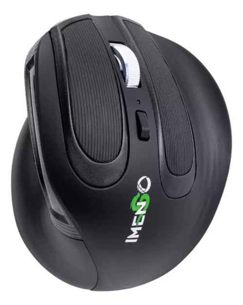 Mouse Sem Fio IMS-929: Ergonomico, Sensor Óptico 1600 DPI, Bateria 480mAh, LED RGB, Conexão até 10M