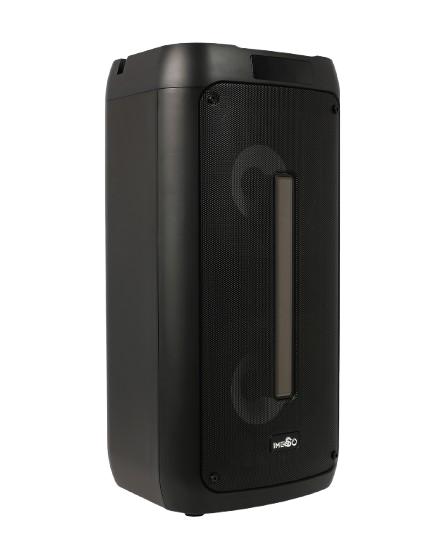 Caixa de Som Bluetooth X45I: 20W com Luzes RGB, Bateria 4500mAh (5.5h) e 2 Microfones Sem Fio para KARAOKÊ!