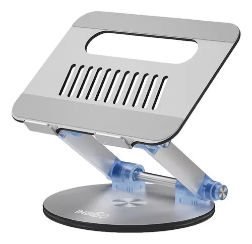 Suporte de Mesa Ajustável para Tablet e Notebook - Ergonomia, Estilo e Durabilidade em Alumínio
