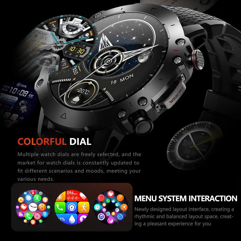 Relógio Smartwatch extreme sport Unisex frequência cardíaca