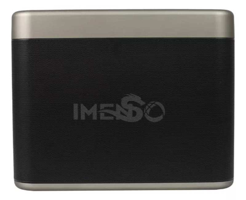 Caixa de Som Portátil Imenso X55: 150W, 2 microfones sem fio, Bluetooth 5.0, 24.000mAh, modo karaokê e várias conexões
