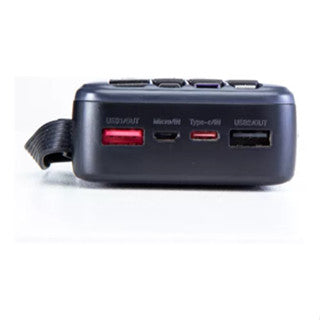 Carregador Portátil Powerbank 20.000mAh Carregamento Rápido 22.5W Conectividade Versátil e Segurança