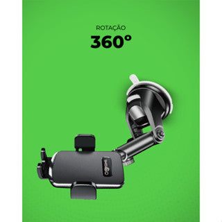 SUPORTE UNIVERSAL DE CARRO PARA CELULAR (2 EM 1) VENTOSA E NA SAIDA DE AR