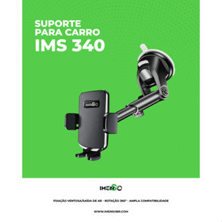 SUPORTE UNIVERSAL DE CARRO PARA CELULAR (2 EM 1) VENTOSA E NA SAIDA DE AR