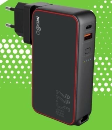 IMENSO CARREGADOR ULTRA RÁPIDO SAÍDA DUPLA 22.5W  IMS-622