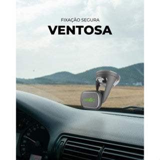 SUPORTE UNIVERSAL DE CARRO PARA CELULAR (2 EM 1) VENTOSA E NA SAIDA DE AR