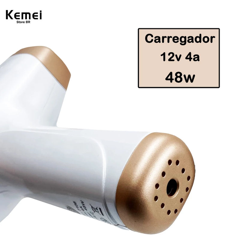 MÁQUINA DEPILADORA A LASER PROFISSIONAL KEMEI BIVOLT