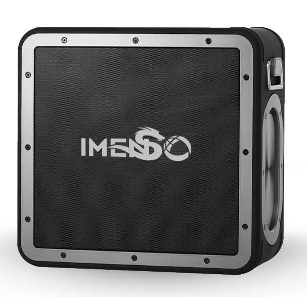 IMENSO CAIXA DE SOM PORTÁTIL 160W X53 COM 2 MICROFONES SEM FIO