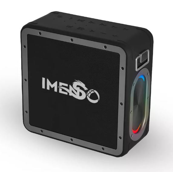IMENSO CAIXA DE SOM PORTÁTIL 160W X53 COM 2 MICROFONES SEM FIO