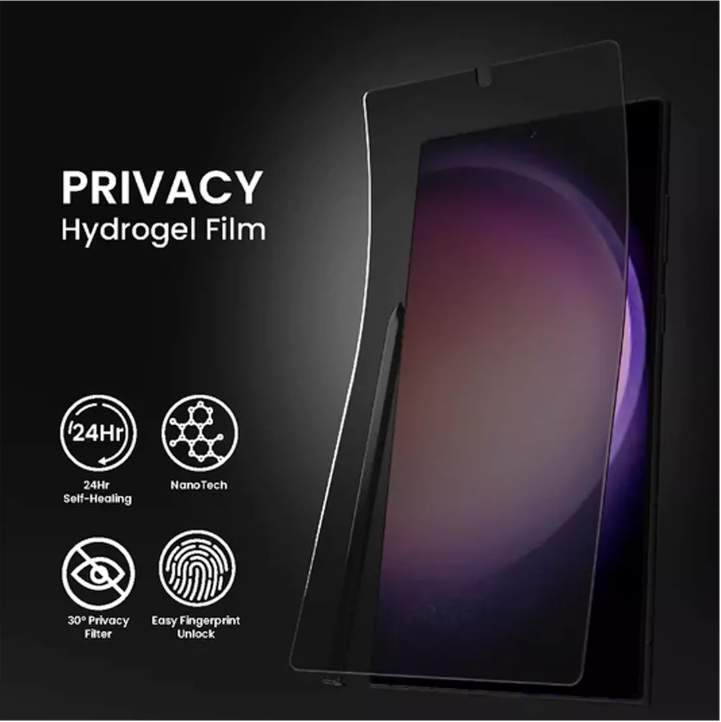 Pelicula de Hidrogel Flexível TPU Privacidade Para Tela De Celular