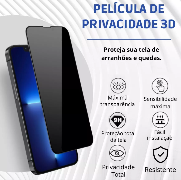 Película 3d Privacidade iPhone