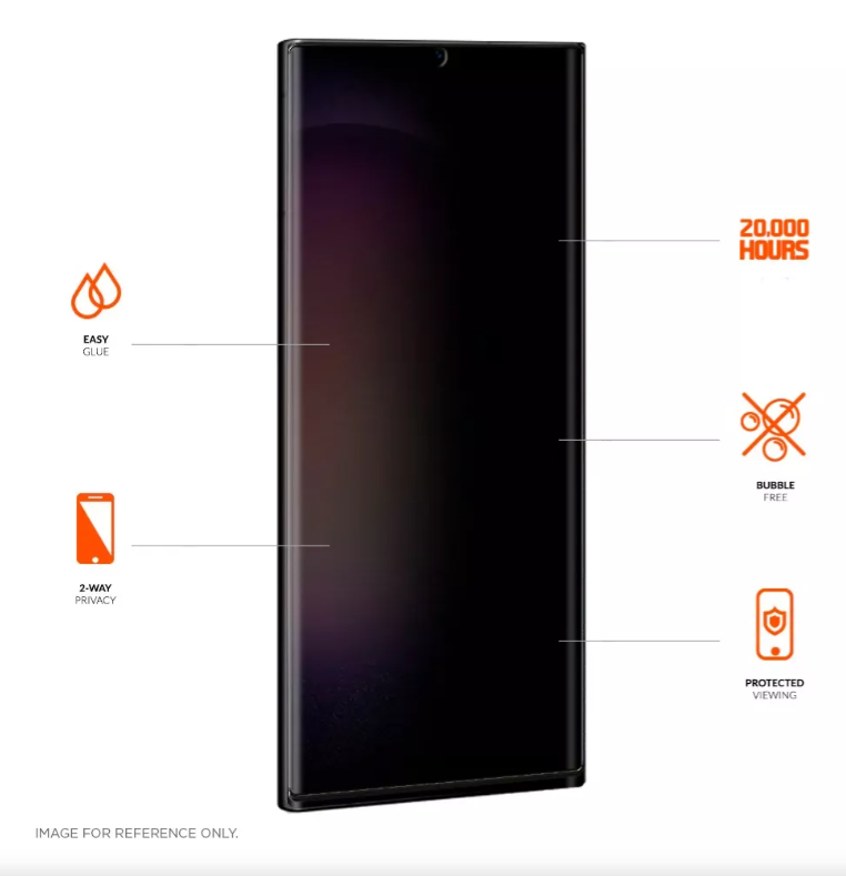 Pelicula de Hidrogel Flexível TPU Privacidade Para Tela De Celular