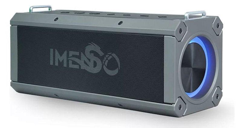 IMENSO CAIXA DE SOM PORTÁTIL 120W X51 COM 2 MICROFONES SEM FIO