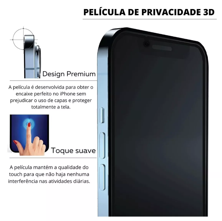 Película 3d Privacidade iPhone